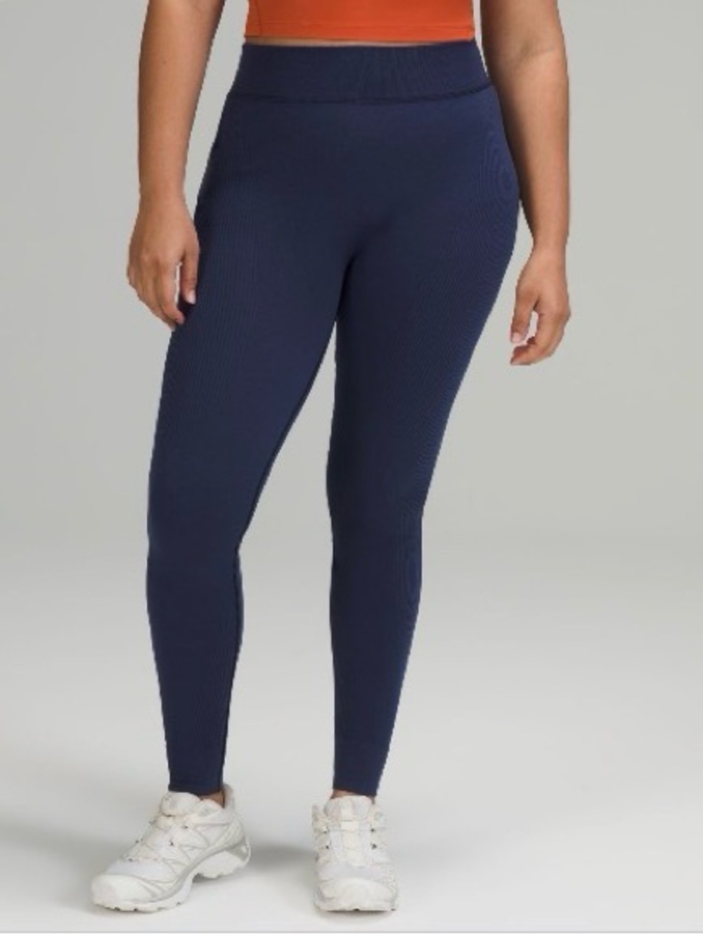 Lululemon Keep the Heat Wool-Blend High-Rise Tight 27” XL Night Sea